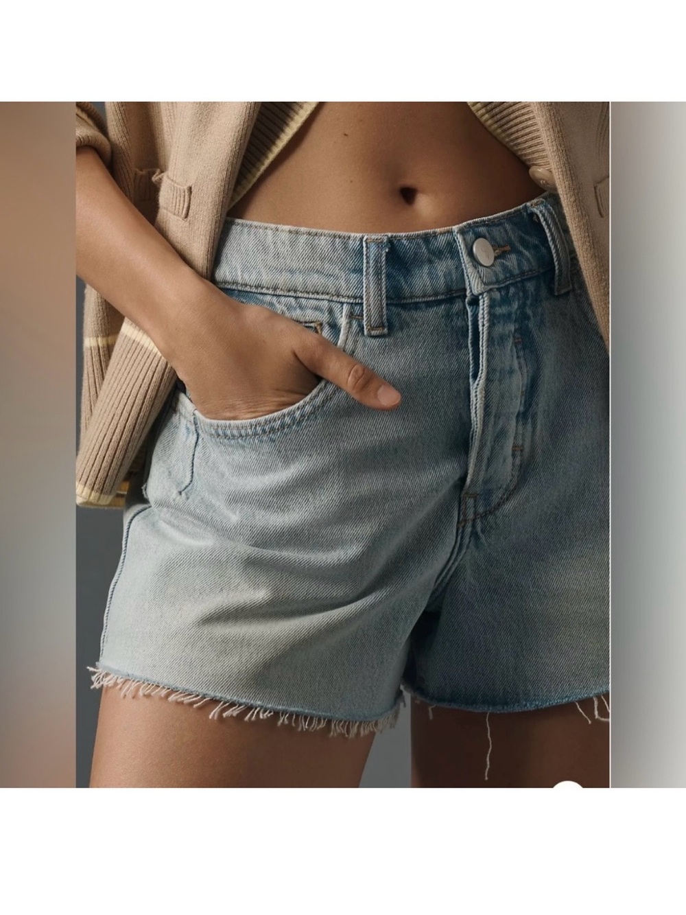 Pilcro Devon Jean Shorts - Picture 1 of 11